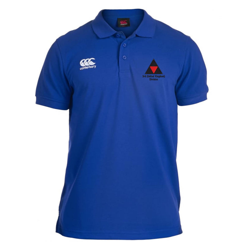 3rd (United Kingdom) Division Canterbury Rugby Polo