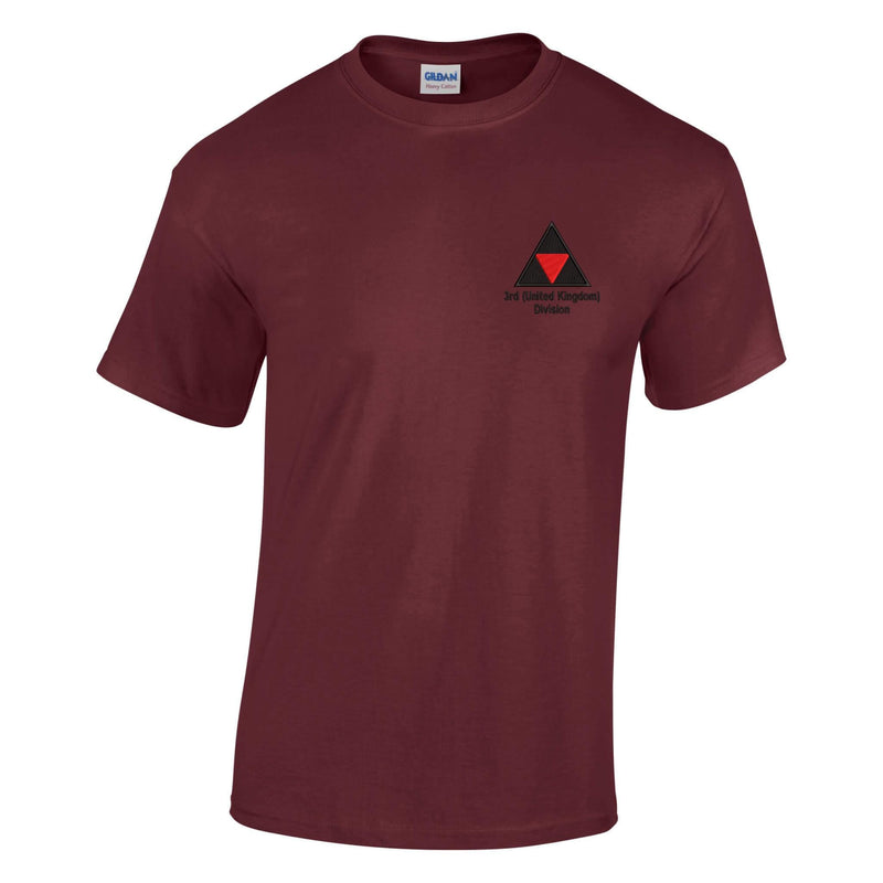 3rd (United Kingdom) Division Cotton T-Shirt