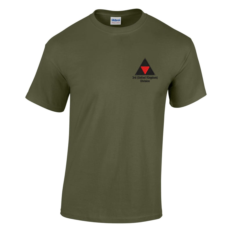 3rd (United Kingdom) Division Cotton T-Shirt
