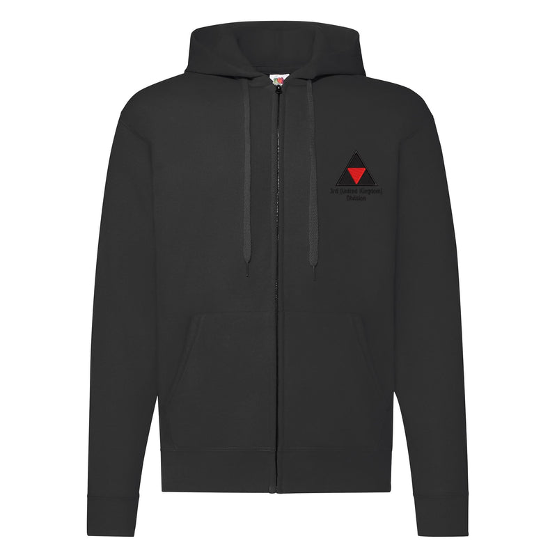 3rd (United Kingdom) Division Zipped Hoodie