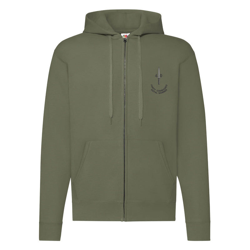 40 Commando Zipped Hoodie