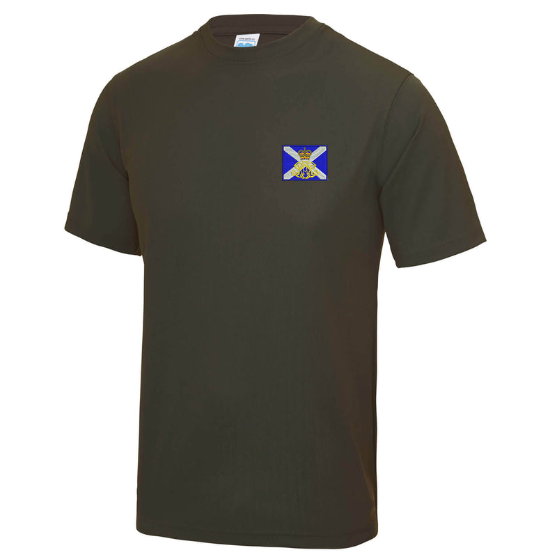 40th Regiment Royal Artillery - The Lowland Gunners Polyester T-Shirt