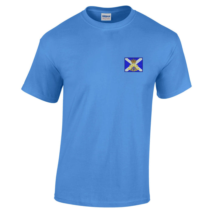 40th Regiment Royal Artillery - The Lowland Gunners Cotton T-Shirt