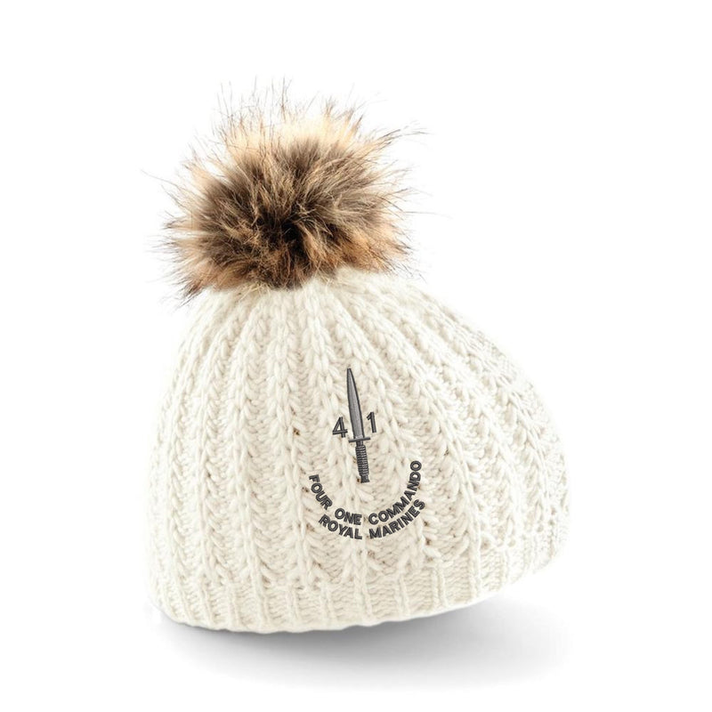 41 Commando Pom Pom Beanie Hat