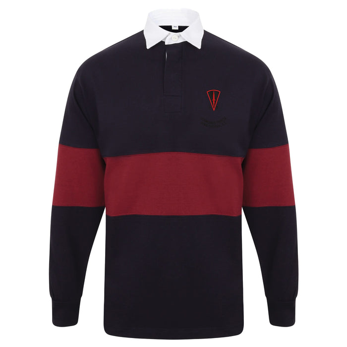 49 Bomb Disposal Long Sleeve Panelled Rugby Shirt
