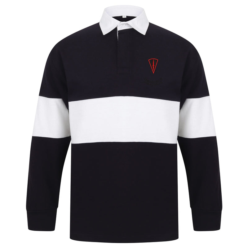 49 Bomb Disposal Long Sleeve Panelled Rugby Shirt