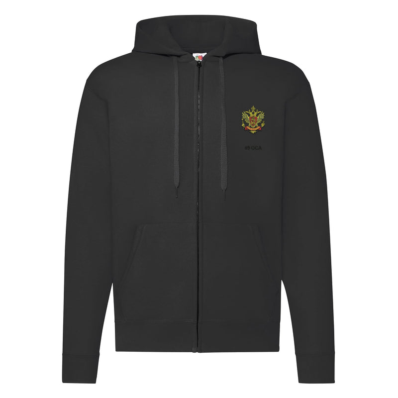 49 (Inkerman) Battery Royal Artillery Zipped Hoodie