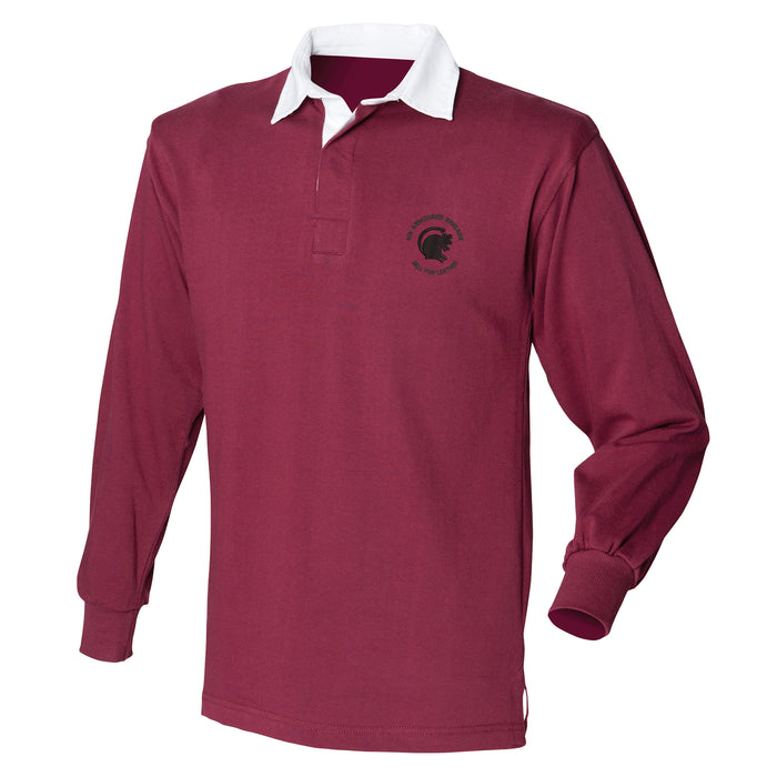 4th Armoured Brigade Long Sleeve Rugby Shirt