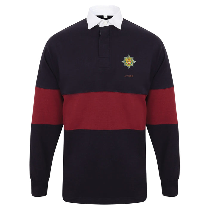 4th/7th Royal Dragoon Guards Long Sleeve Panelled Rugby Shirt