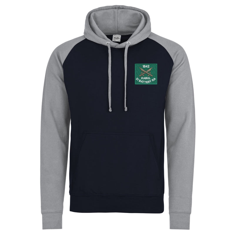 51 Battery Royal Artillery Contrast Hoodie