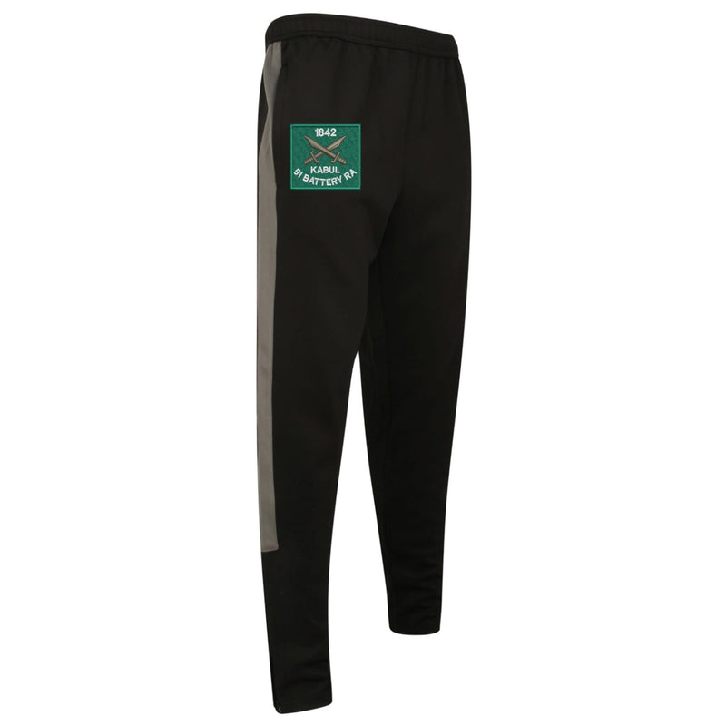 51 Battery Royal Kabul and Royal Artillery Badges Knitted Tracksuit Pants