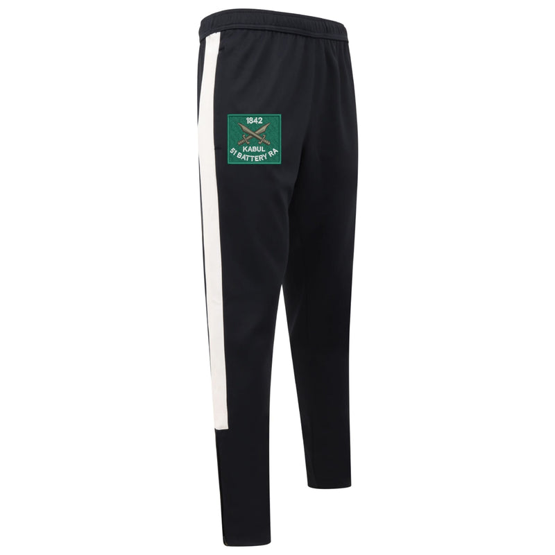 51 Battery Royal Kabul and Royal Artillery Badges Knitted Tracksuit Pants