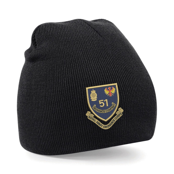 51 Ordnance Company - Royal Army Ordnance Corps Beanie Hat
