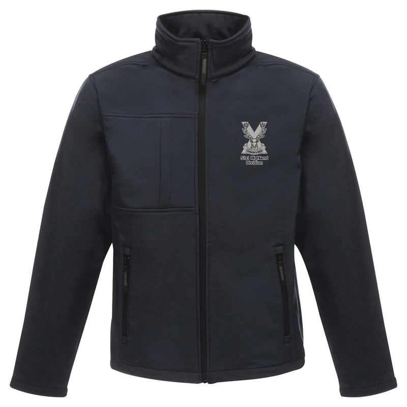 51st Highland Division Regatta Softshell Jacket