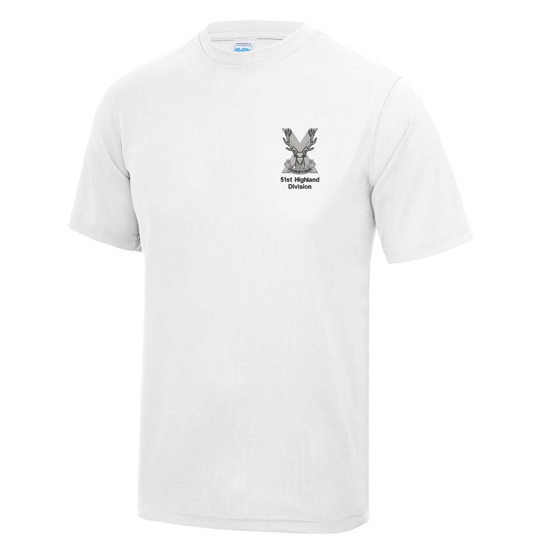 51st Highland Division Polyester T-Shirt