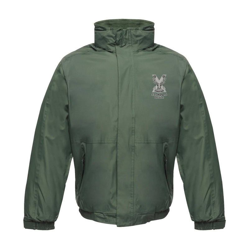 51st Highland Division Regatta Waterproof Jacket With Hood