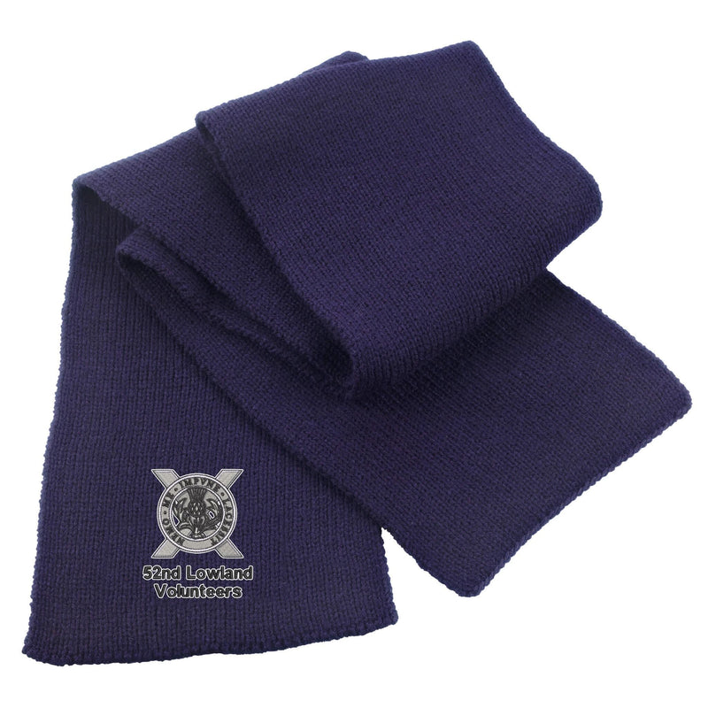 52nd Lowland Volunteers Heavy Knit Scarf