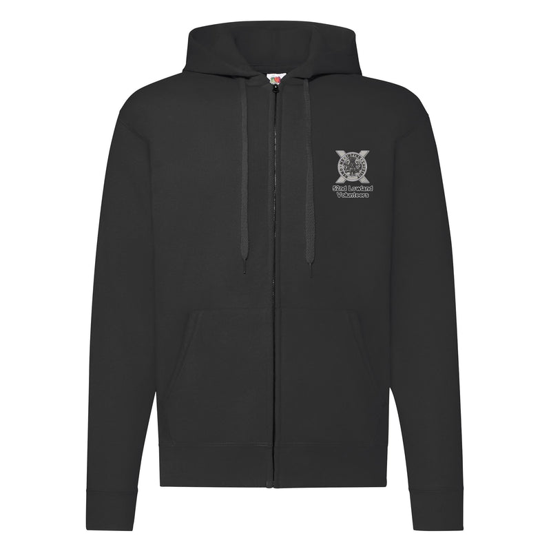 52nd Lowland Volunteers Zipped Hoodie