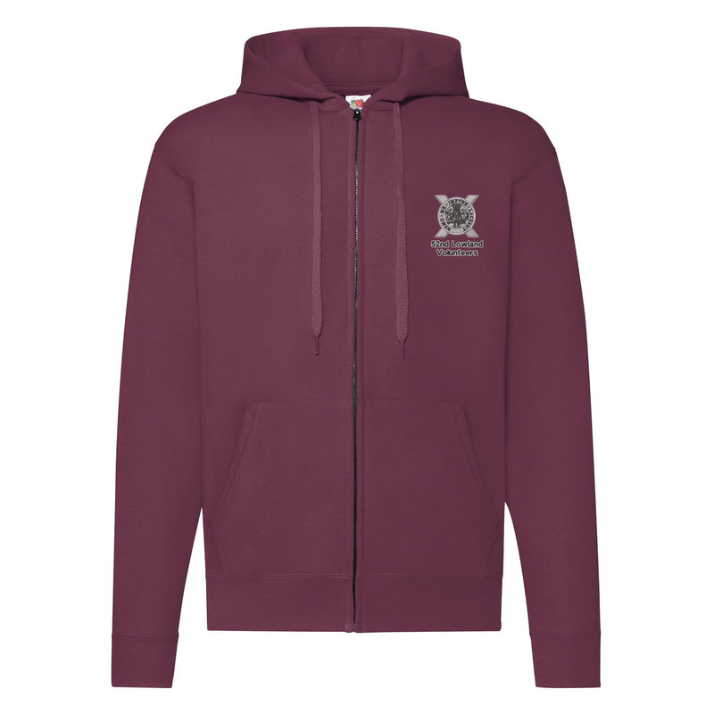 52nd Lowland Volunteers Zipped Hoodie