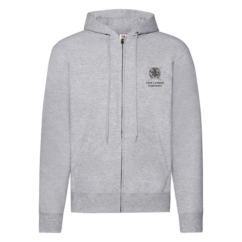 52nd Lowland Volunteers Zipped Hoodie