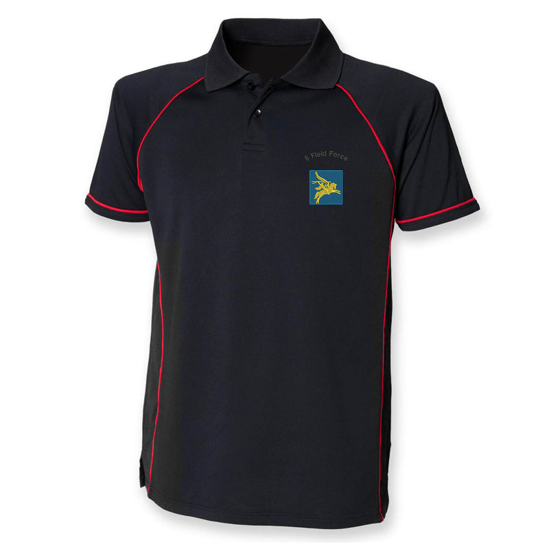 6 Field Force Performance Polo