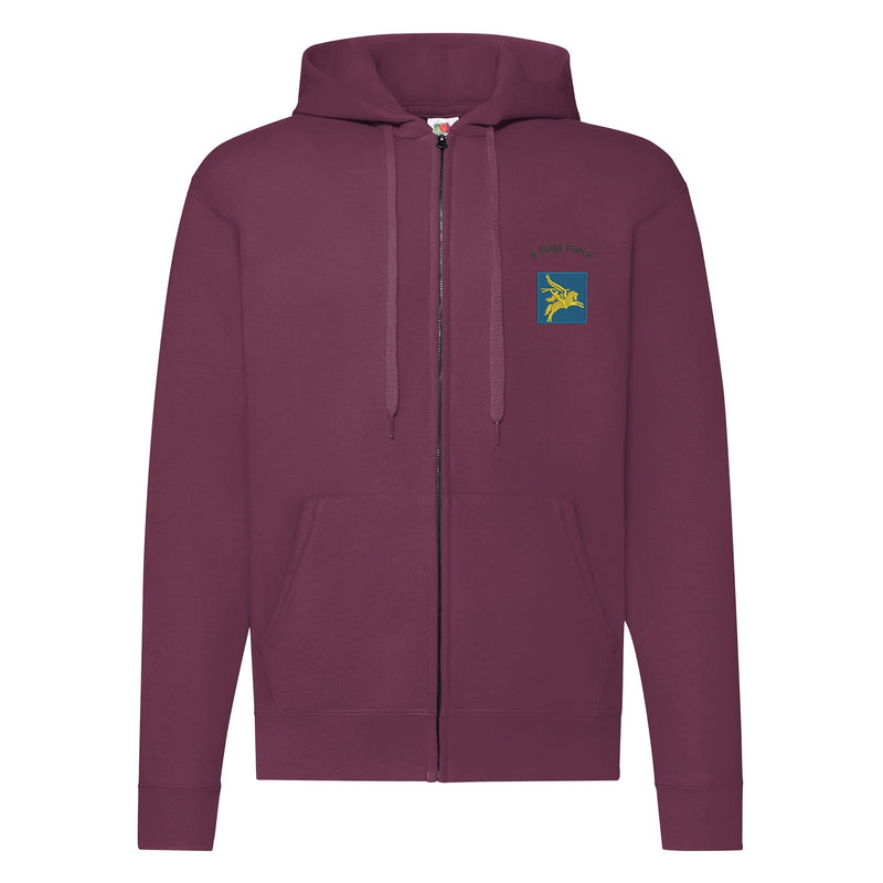 6 Field Force Zipped Hoodie