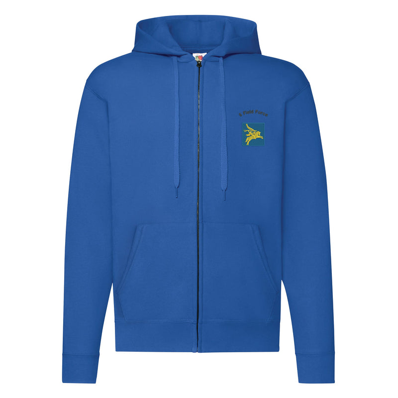 6 Field Force Zipped Hoodie