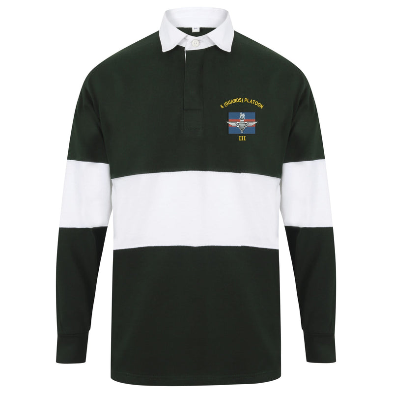 6 (Guards) Platoon Long Sleeve Panelled Rugby Shirt