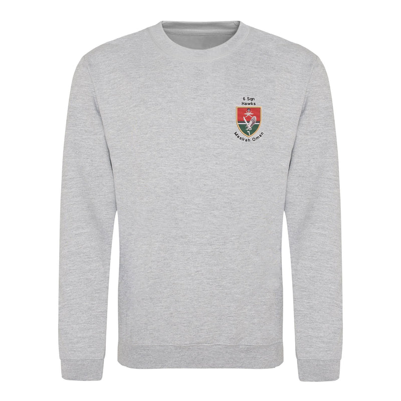 6 Sqn Hawks Masirah Oman Sweatshirt