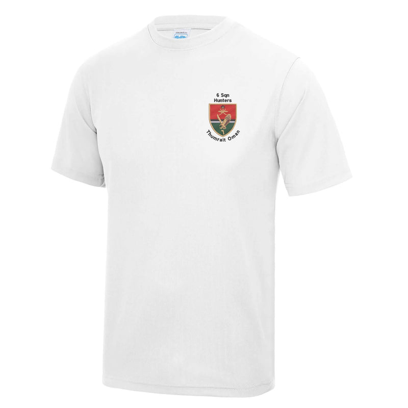 6 Sqn Hunters Thumrait Oman Polyester T-Shirt