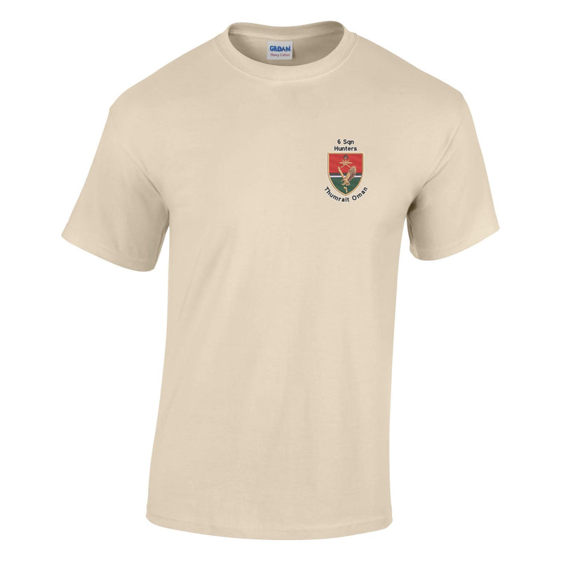 6 Sqn Hunters Thumrait Oman Cotton T-Shirt