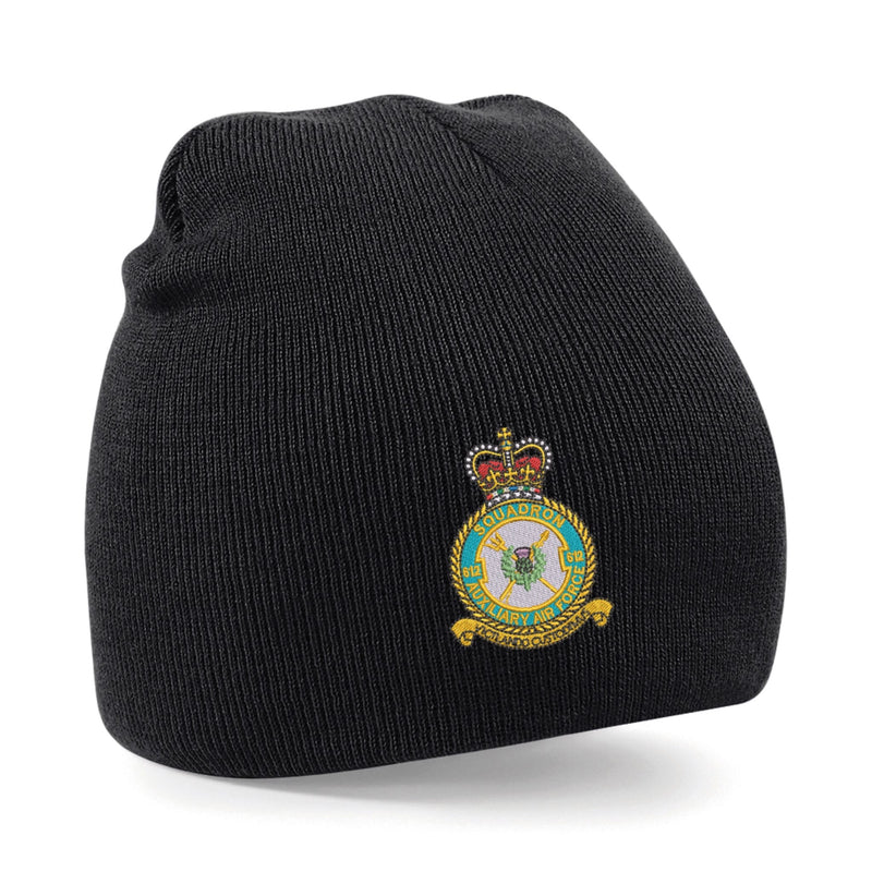 612 Squadron RAuxAF Beanie Hat