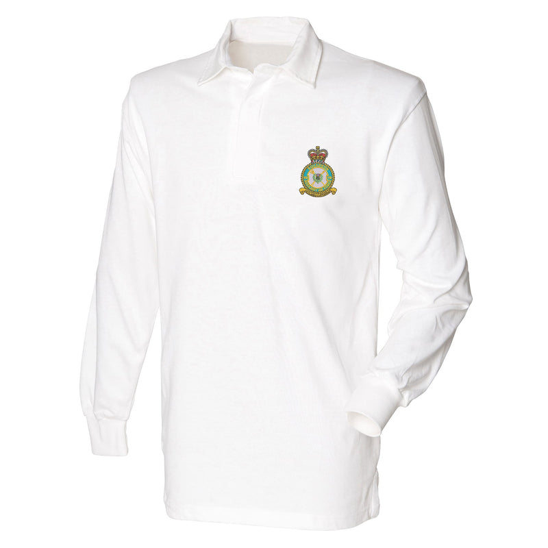 612 Squadron RAuxAF Long Sleeve Rugby Shirt