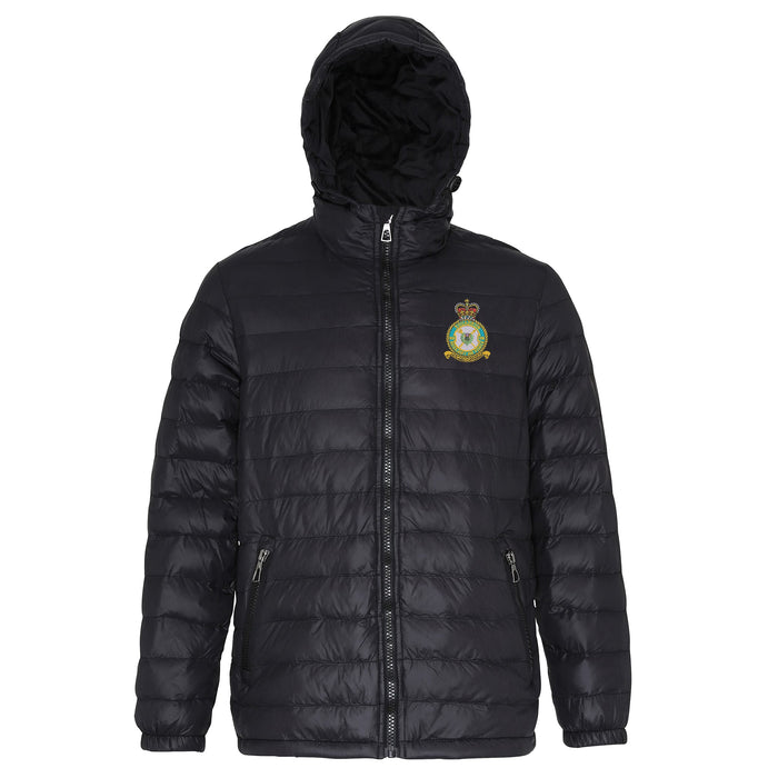 612 Squadron RAuxAF Hooded Contrast Padded Jacket