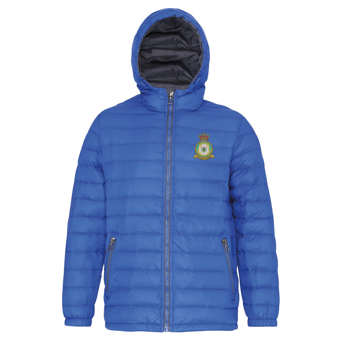 612 Squadron RAuxAF Hooded Contrast Padded Jacket