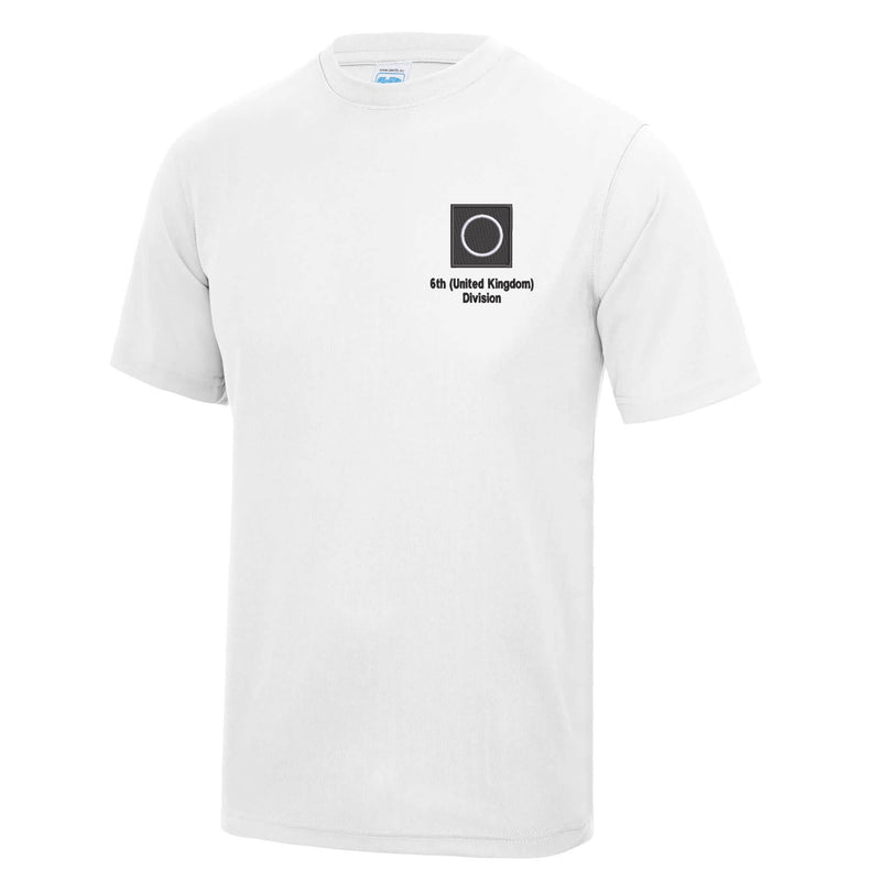 6th (United Kingdom) Division Polyester T-Shirt