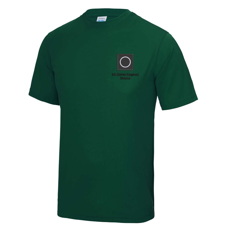6th (United Kingdom) Division Polyester T-Shirt