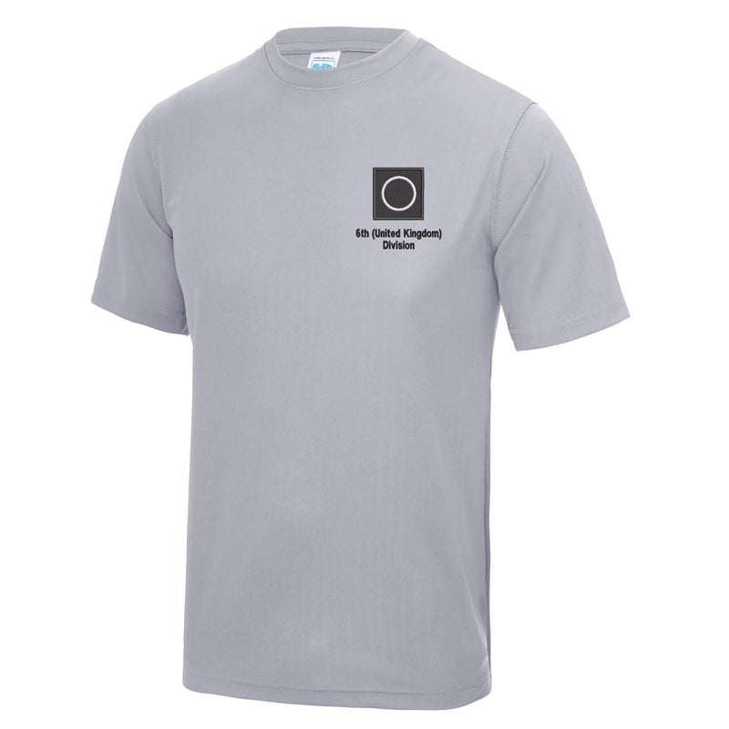 6th (United Kingdom) Division Polyester T-Shirt