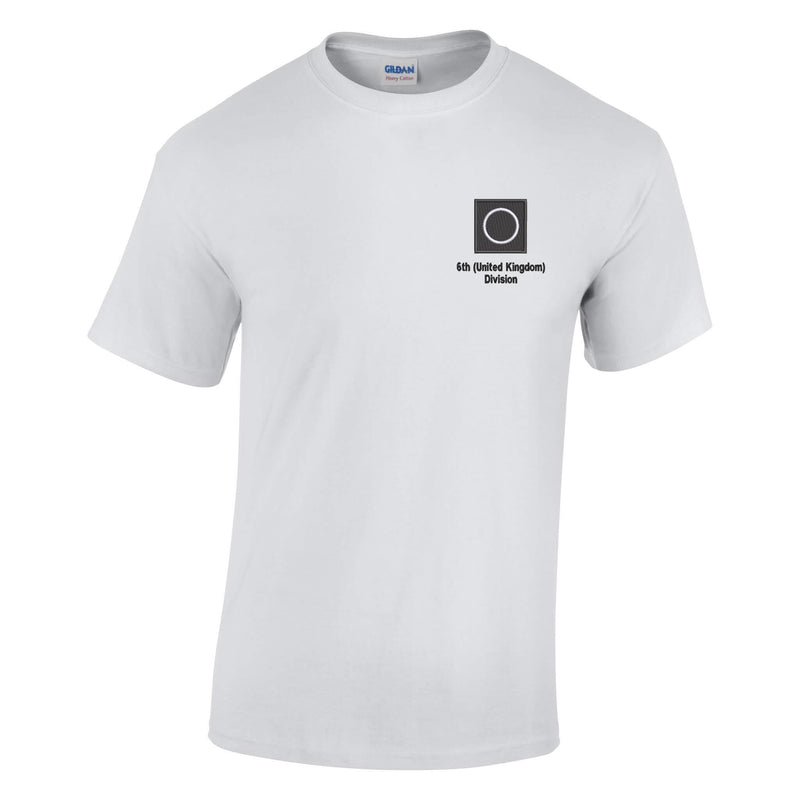 6th (United Kingdom) Division Cotton T-Shirt