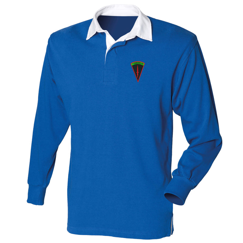 7 Commando RA Long Sleeve Rugby Shirt