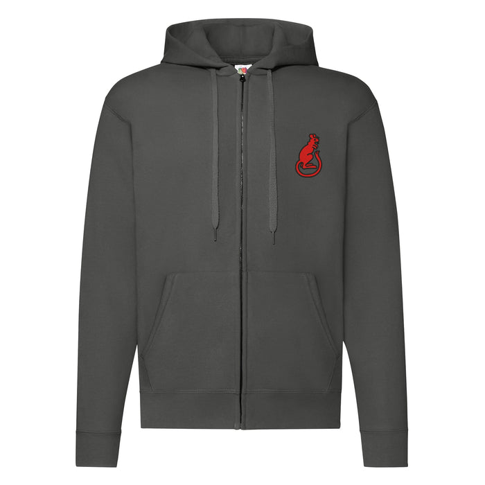 7th Armoured Division Zipped Hoodie