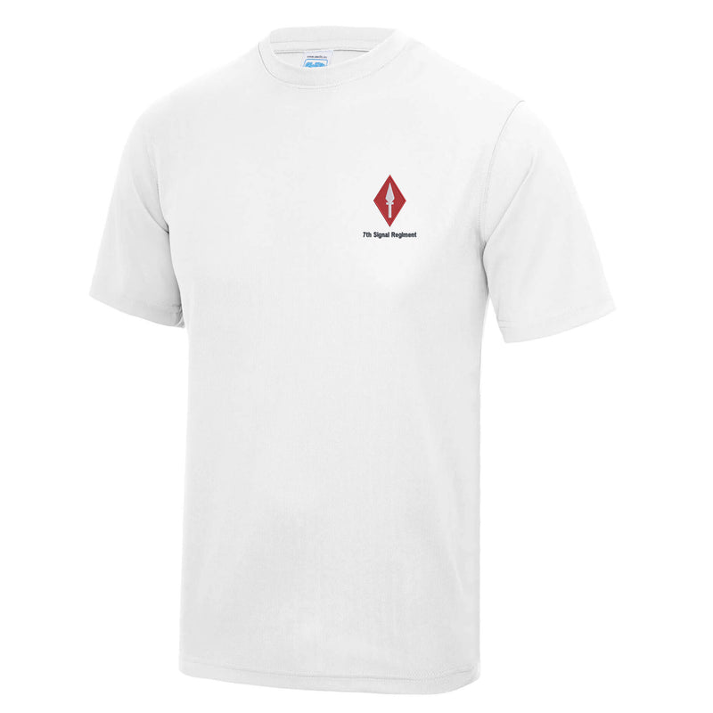7th Signal Regiment (Corps Main) Polyester T-Shirt