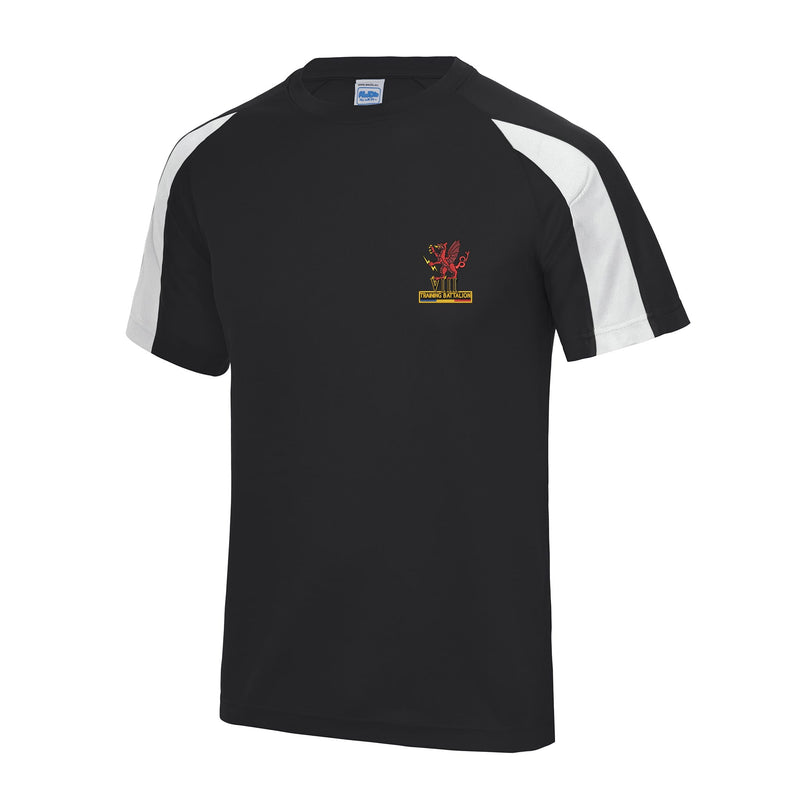 8 Training Battalion REME Contrast Polyester T-Shirt