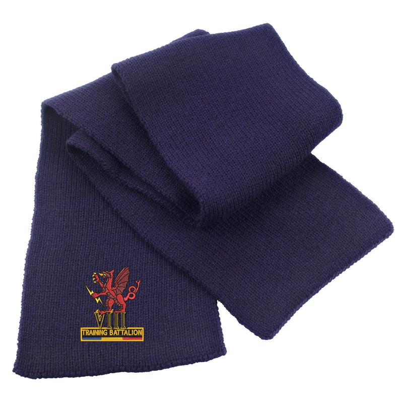 8 Training Battalion REME Heavy Knit Scarf