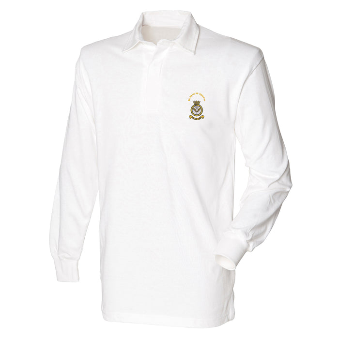 801 Naval Air Squadron Long Sleeve Rugby Shirt