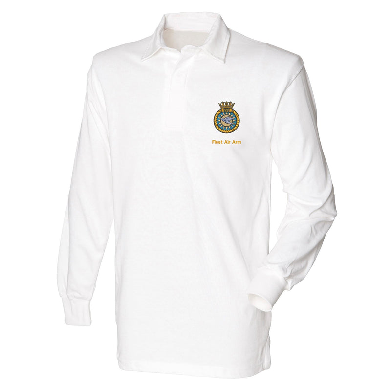 898 Naval Air Squadron Long Sleeve Rugby Shirt