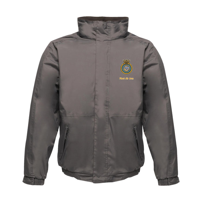 898 Naval Air Squadron Waterproof Jacket With Hood