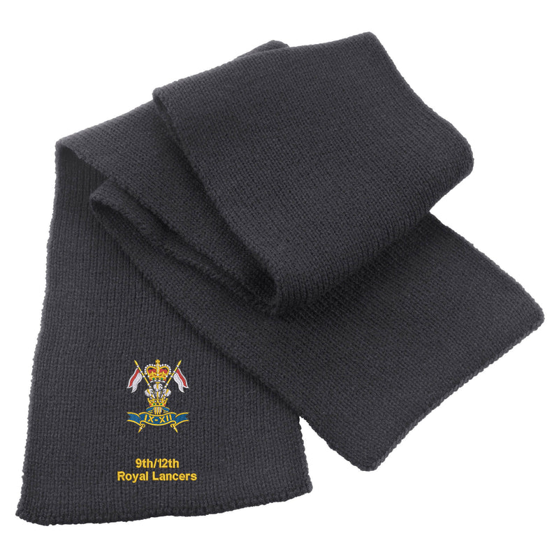 9th-12th Royal Lancers Heavy Knit Scarf