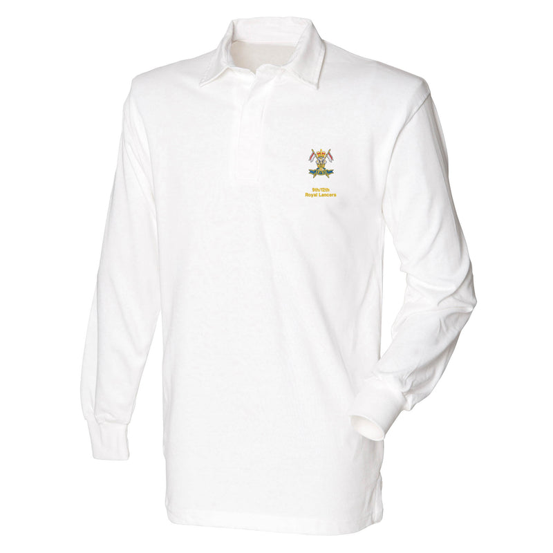 9th-12th Royal Lancers Long Sleeve Rugby Shirt