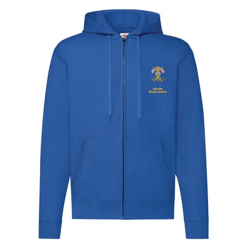 9th-12th Royal Lancers Zipped Hoodie